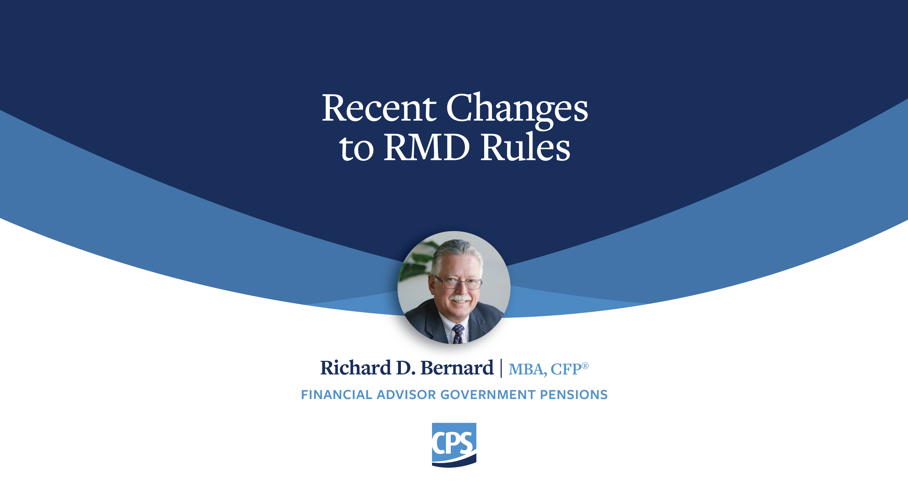 Recent Changes to RMD Rules